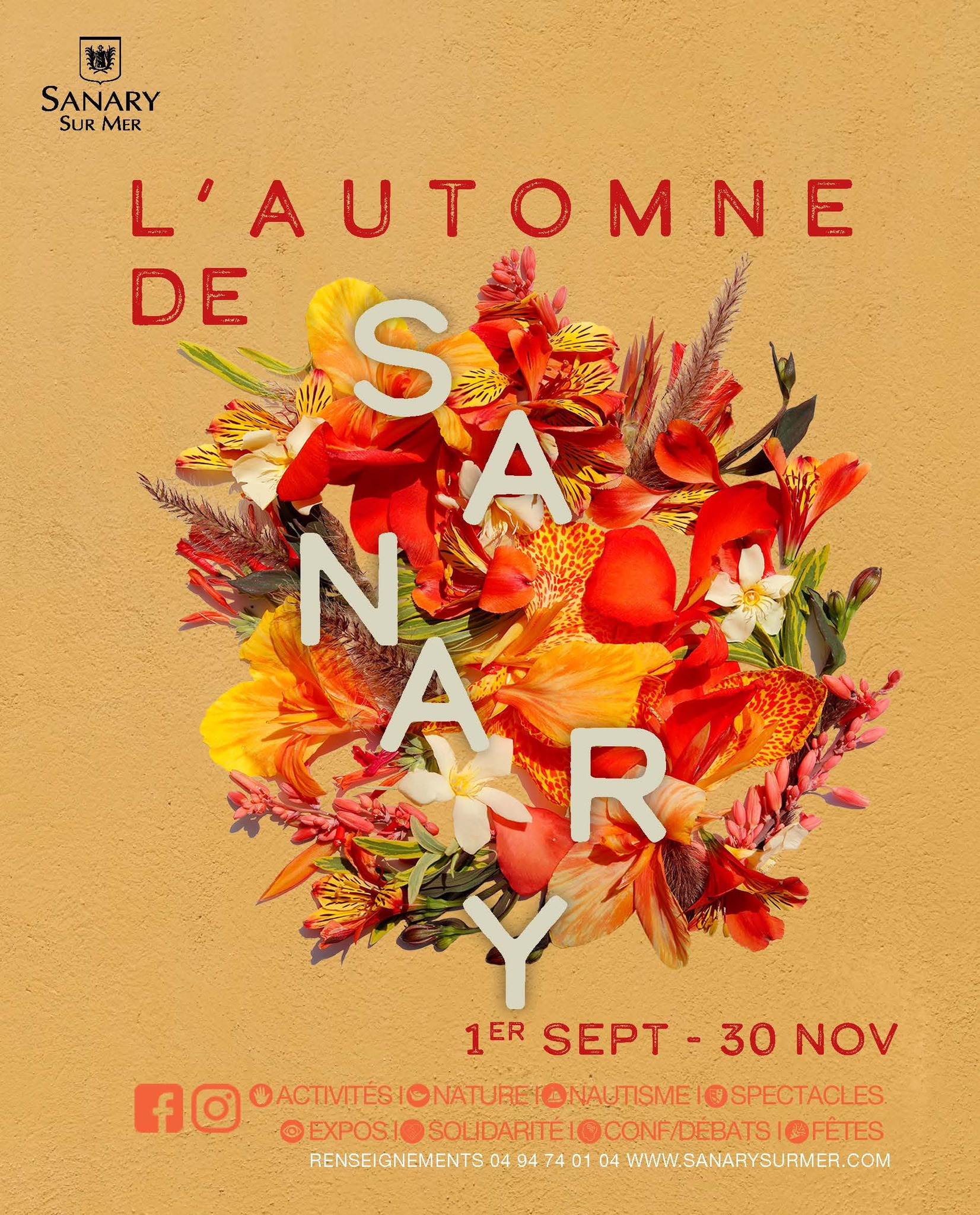 Brochure l'Automne à Sanary