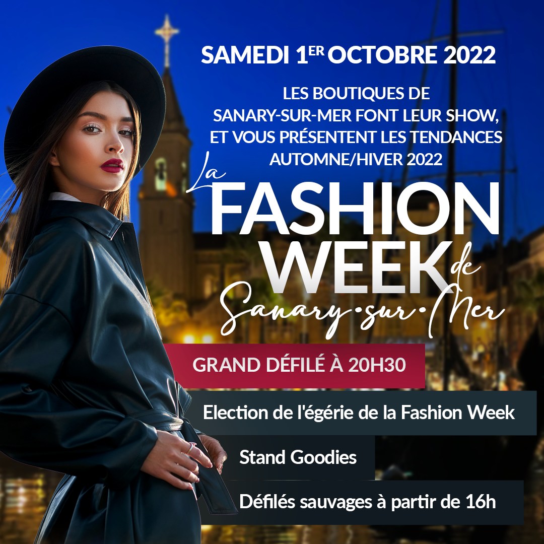 Fashion Week le 1er octobre