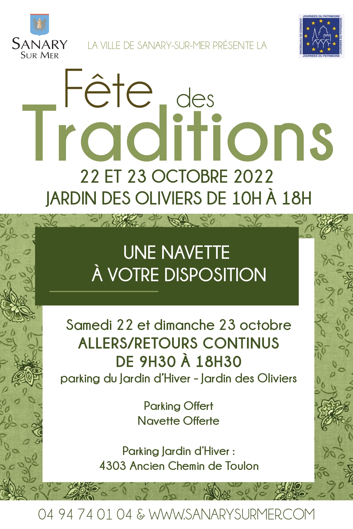 Des navettes pour la Fête des Traditions