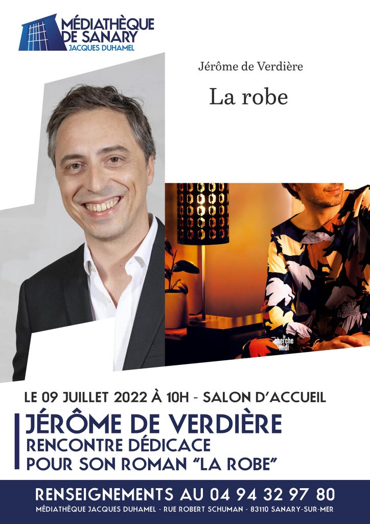 Jérôme de Verdière à La Médiathèque