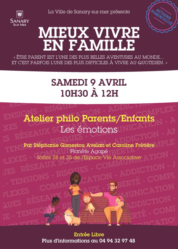 Atelier philo parents / enfants - Mieux vivre en famille