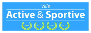 Logo Ville active & sportive 4 lauriers