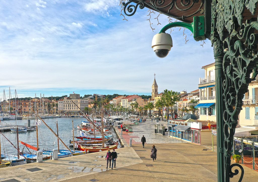 Vidéosurveillance sur le port de sanary