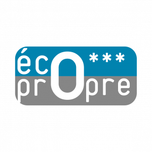 Logo éco propre 3 étoiles