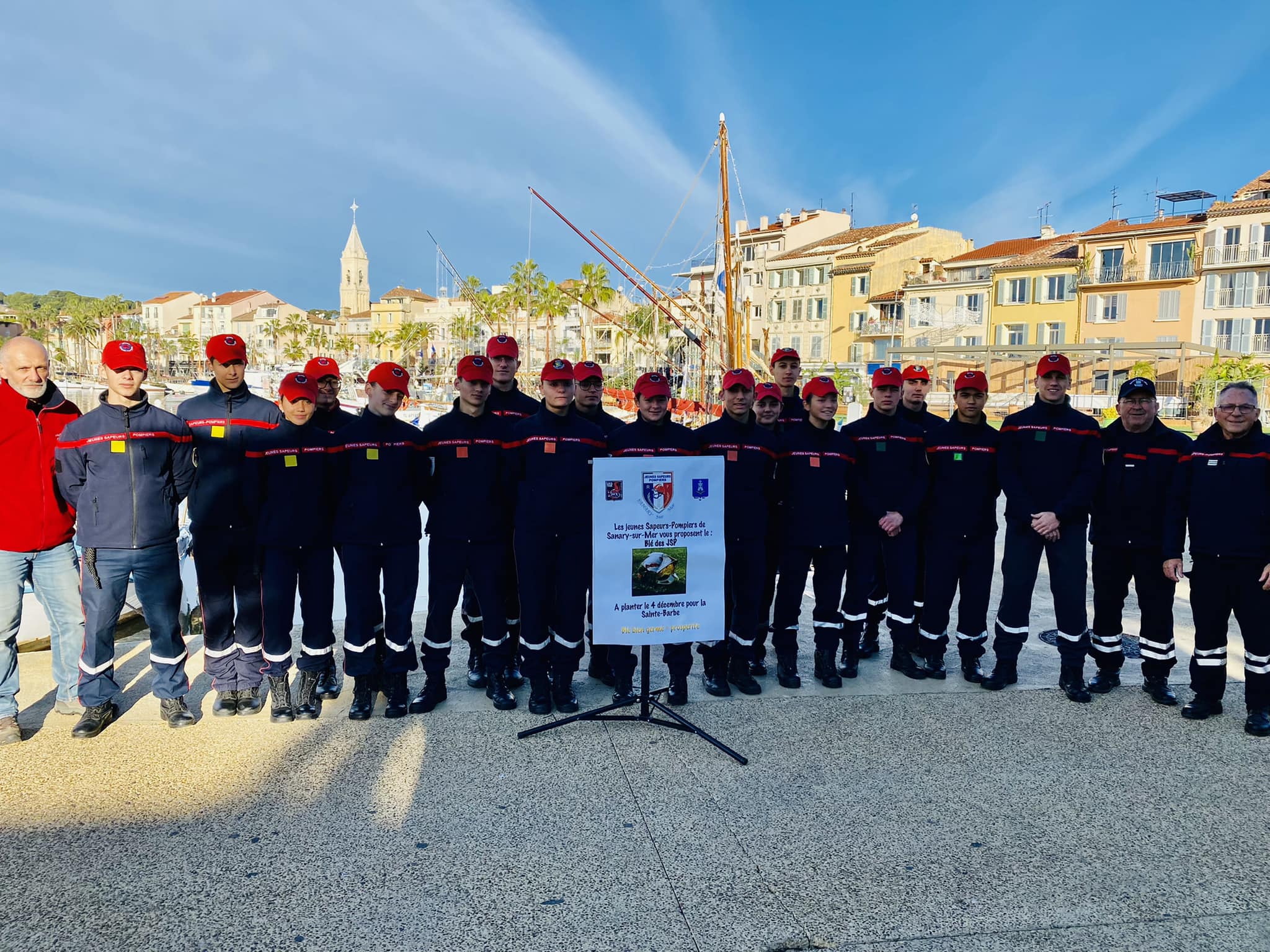 LES JEUNES SAPEURS POMPIERS MOBILISÉS 3