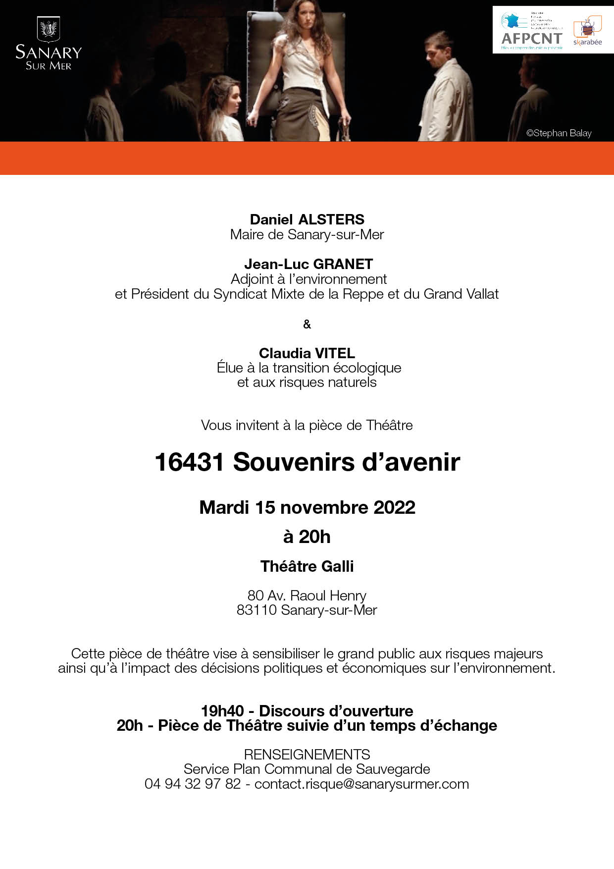 Invitation 16431 Souvenirs d'avenir