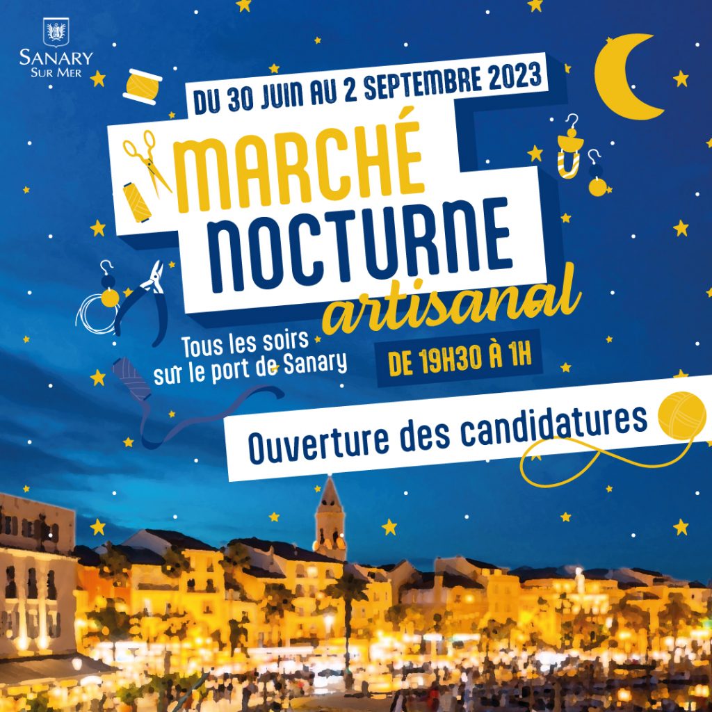 OUVERTURE DES CANDIDATURES POUR LE MARCHÉ NOCTURNE