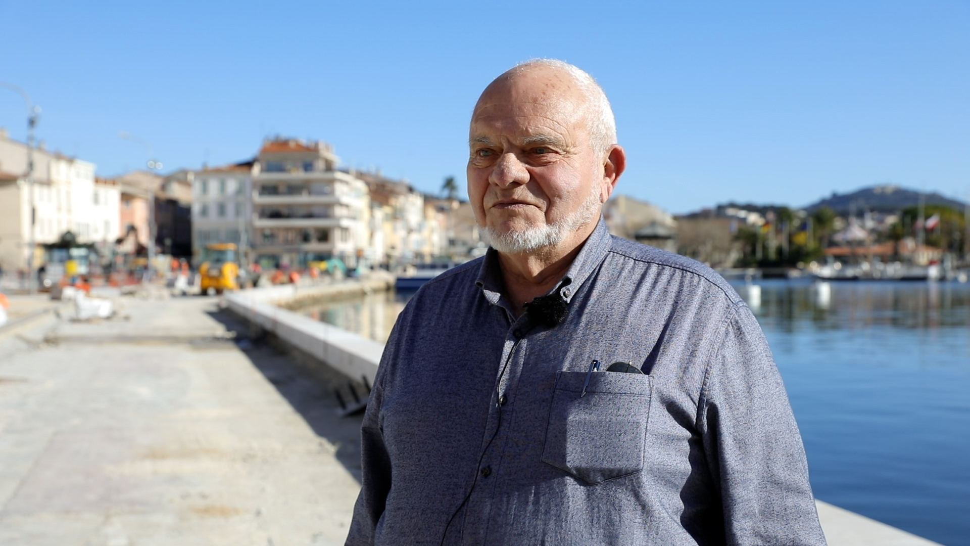 Les travaux d'aménagement se poursuivent sur le port