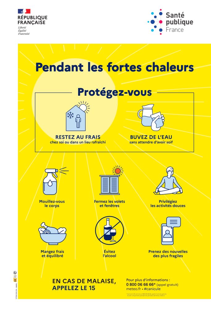 Vagues de chaleur : comprendre les risques pour les bons gestes