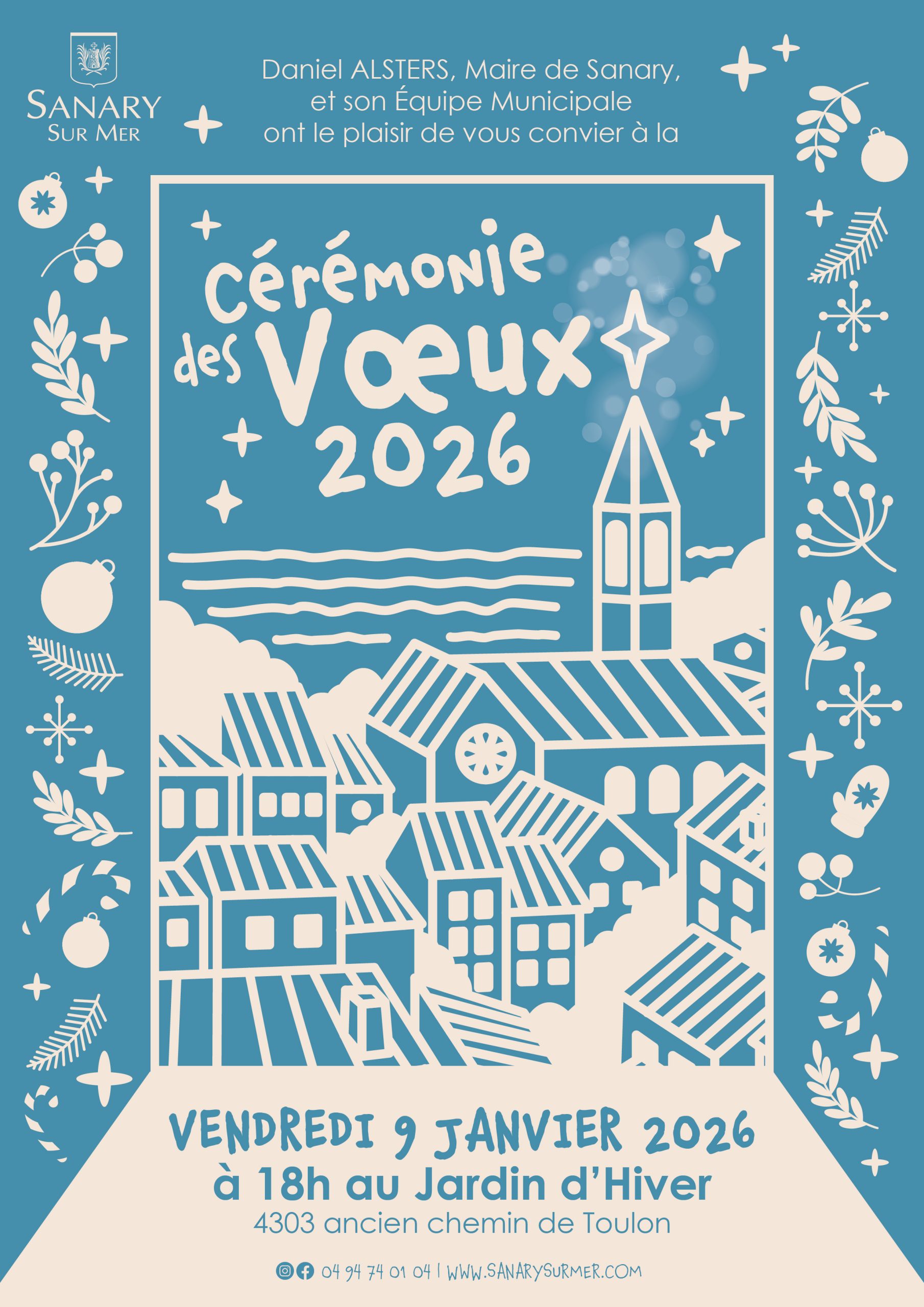 Cérémonie des vœux à la population 2026