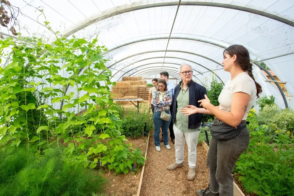 Visite au Cabanon des Vignes