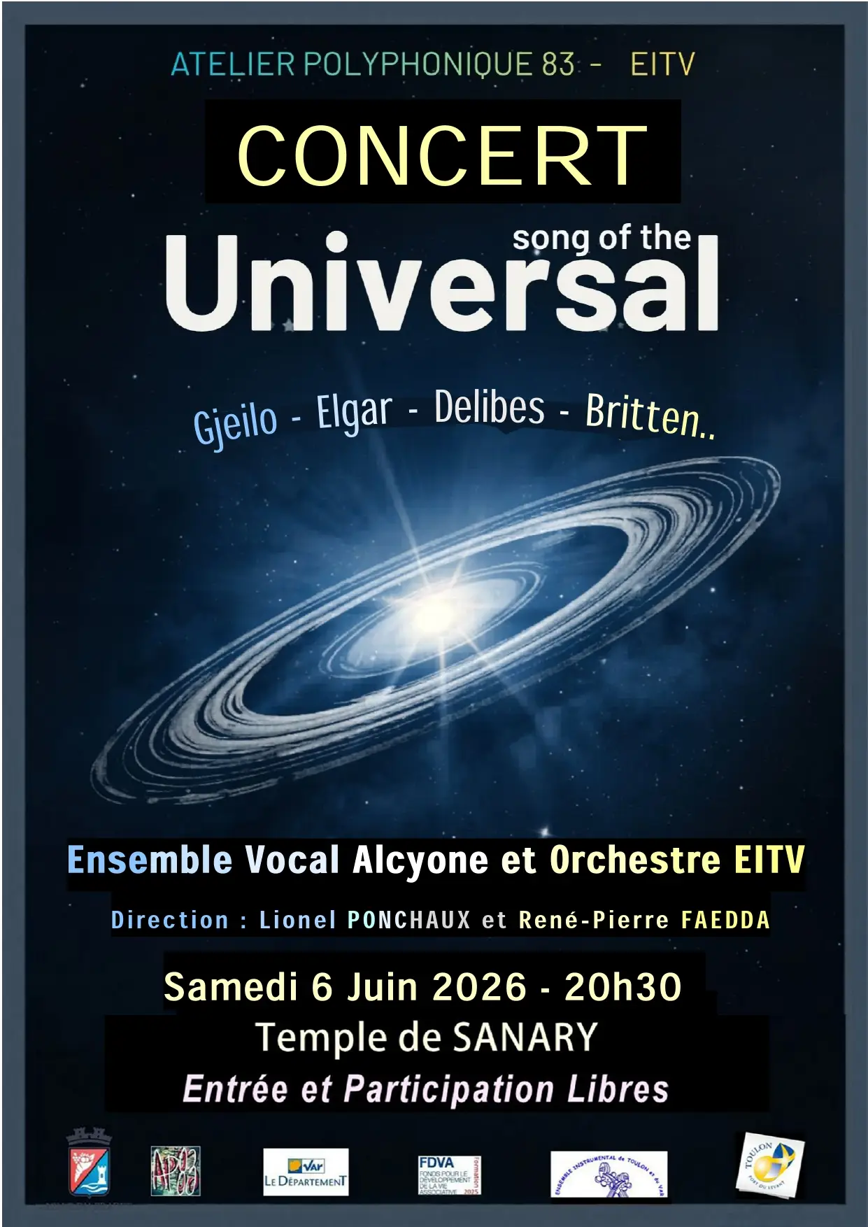 Concert « Song of the Universal » : un véritable voyage musical