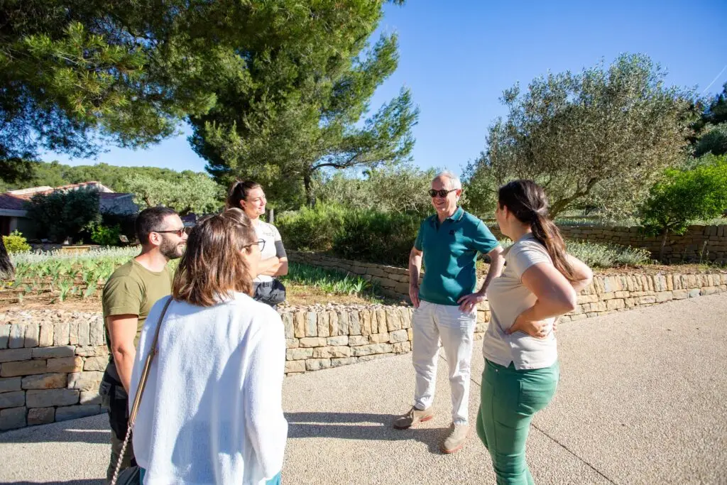 Visite du Jardin des Oliviers