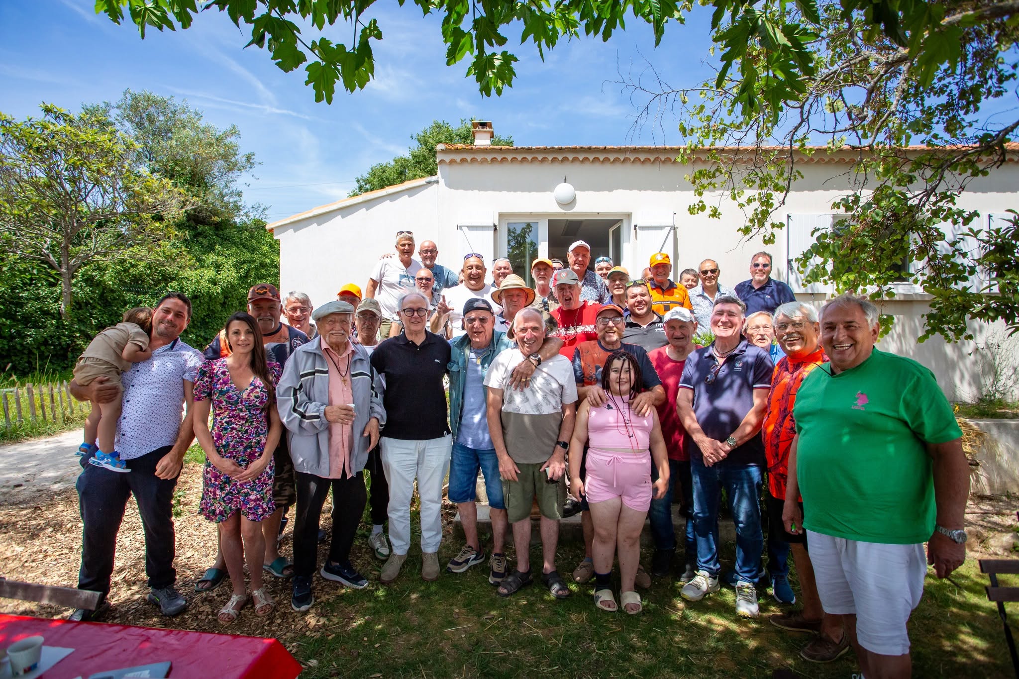 Moment de convivialité avec la Mistralienne