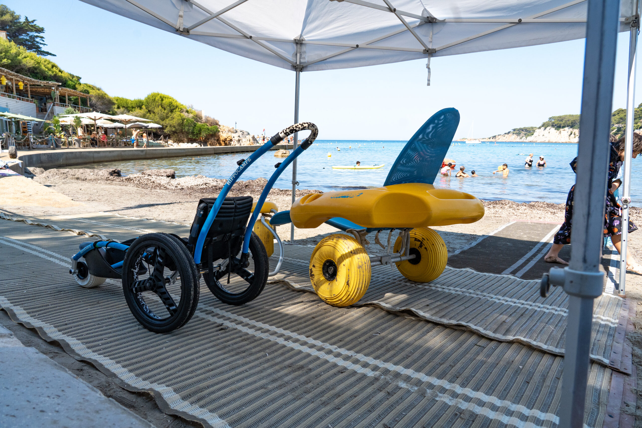 La plage accessible pour tous !