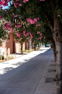 Mise en service des bornes escamotables Schuman Desmazures