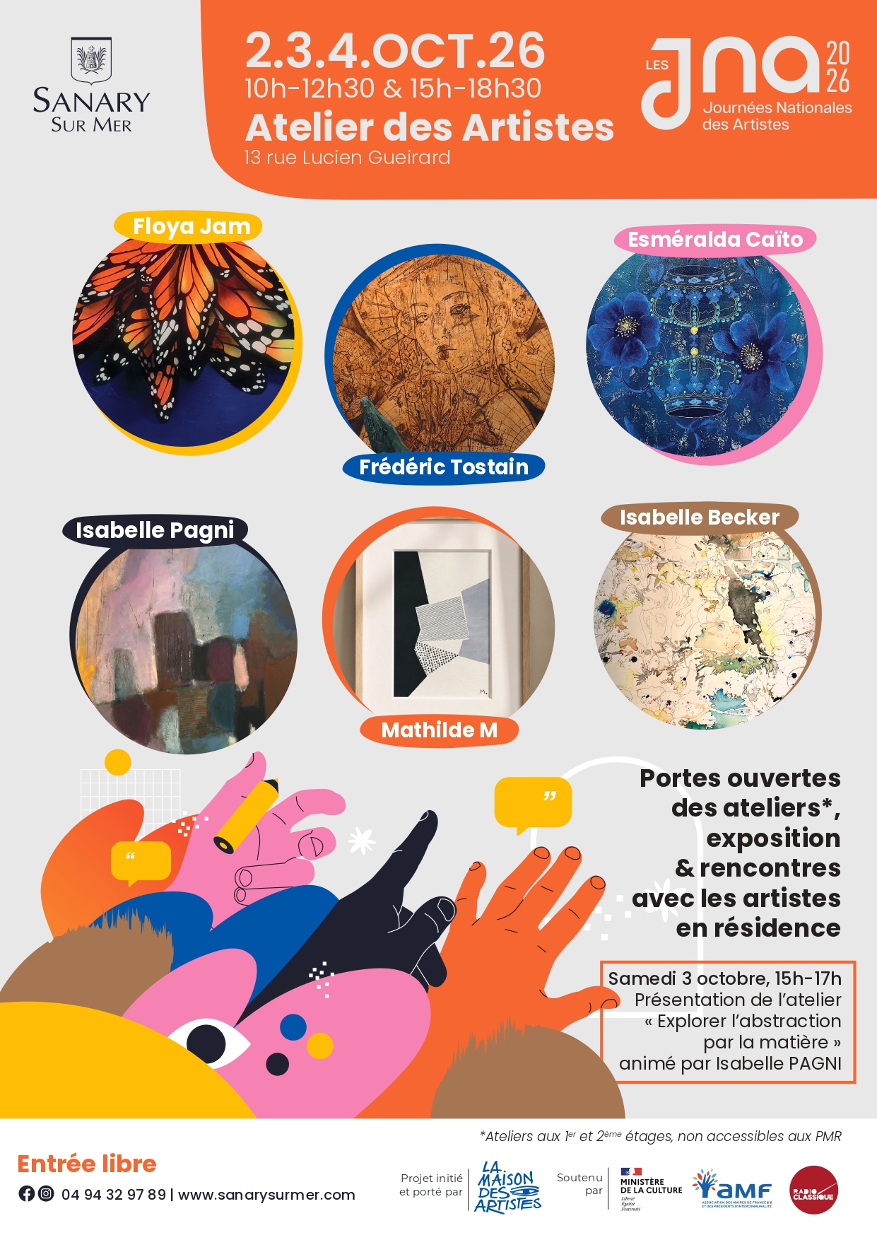 Journées Nationales des Artistes 2026