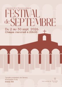 Le Festival de Septembre se poursuit au Temple de Sanary